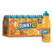 SUNNY D Tangy Original Sport Bottle, Orange, 11.3 oz Bottle, 30/Carton (22002659)