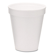 WinCup Foam Drink Cups, 8 oz, White, 1,000/Carton (221966)