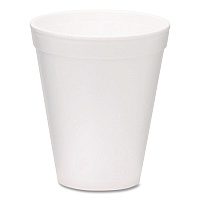 WinCup Foam Drink Cups, 12 oz, White, 1,000/Carton (221971)