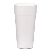 WinCup Foam Drink Cups, 24 oz, White, 300/Carton (221977)