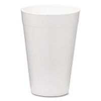 WinCup Foam Drink Cups, 32 oz, White, 500/Carton (221981)