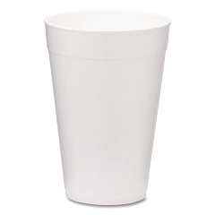 WinCup Foam Drink Cups, 32 oz, White, 500/Carton (221981)