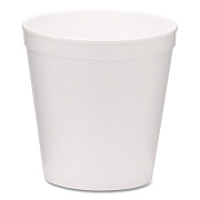WinCup Foam Containers, Tall Style, 16 oz, White, 500/Carton (221999)