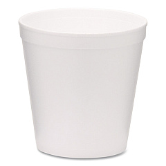 WinCup Foam Containers, Tall Style, 16 oz, White, 500/Carton (221999)