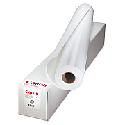 Canon Matte Coated Paper Roll, 2" Core, 5 mil, 24" x 100 ft, Matte White (CNM0849V354)