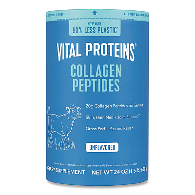 Vital Proteins Collagen Peptides Unflavored Powder, Unflavored, 24 oz Bottle (22002620)
