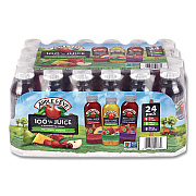 Apple & Eve 100% Fruit Juice Variety Pack, Assorted Flavors, 10 oz Bottle, 24/Carton (22002662)