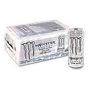 Monster Energy Ultra Zero, Original, 16 oz Bottle, 24/Carton (22002677)