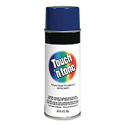 Rust-Oleum Touch'n Tone Spray Paint, Gloss Blue, 10 oz Aerosol Can, 6/Carton (55278830)