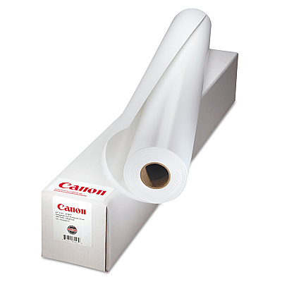 Canon Matte Coated Paper Roll, 2" Core, 5 mil, 17" x 100 ft, Matte White (CNM0849V353)