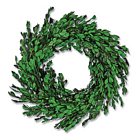 National Tree Company Spring Boxwood Wreath, 18" x 18" x 3.93", Green (EG79MH187181)