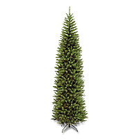 National Tree Company Kingswood Fir Pencil Tree, 35" x 35" x 108", Green Tree, Green Tree Stand (KW750090)