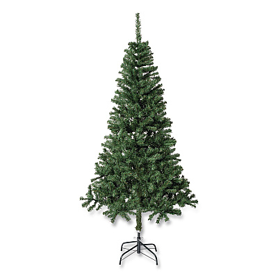 National Tree Company Linden Spruce Tree, 37" x 37" x 72", Green Tree, Green Tree Stand (LIN850060)
