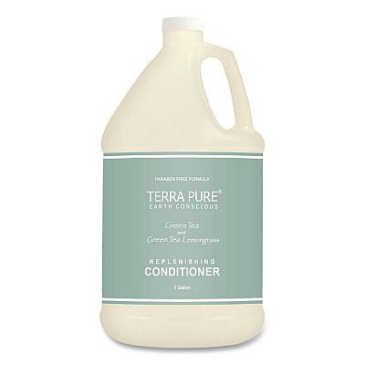 Diversified Hospitality Solutions Terra Pure Conditioner Gallon, Green Tea Lemongrass Scent, 1 gal Bottle (002256EA)