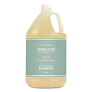 Diversified Hospitality Solutions Terra Pure Shampoo Gallon, Green Tea Lemongrass Scent, 1 gal Bottle (002287EA)