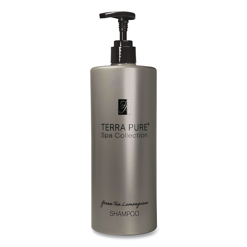 Diversified Hospitality Solutions Terra Pure Shampoo Air Pump, Green Tea Lemongrass Scent, 16.32 oz Bottle (458944EA)