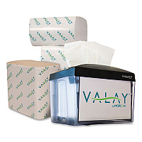 Morcon Tissue Valay Table Top Napkin Dispenser, 6 x 6.5 x 8, Black (NT222)