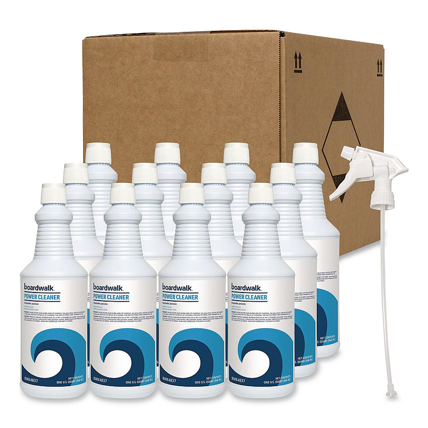 Boardwalk Power Cleaner, 32 oz Bottle, 12/Carton (4837)