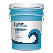 Boardwalk Manual Pot and Pan Dish Detergent, Fresh Breeze Scent, 5 gal Pail (4858)