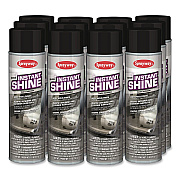 Sprayway Instant Shine Silicone Spray, 12 oz Aerosol Can, 12/Carton (SW936)