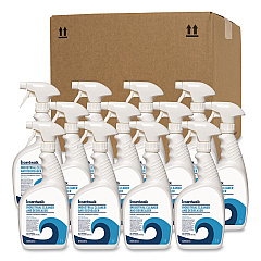 Boardwalk Industrial Cleaner and Degreaser, Spearmint Scent, 32 oz Bottle, 12/Carton (4834)