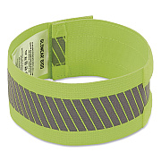 ergodyne GloWear 8100 Hi-Vis Arm/Leg Band with Hook and Loop, Large/X-Large, Lime, 2/Pack (29018)