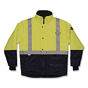 ergodyne N-Ferno 6478 Class 2 Hi-Vis Freezer Jacket, Small, Lime (41272)
