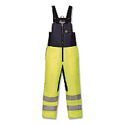 ergodyne N-Ferno 6479 Hi-Vis Freezer Bib Overalls, 2X-Large, Lime (41286)
