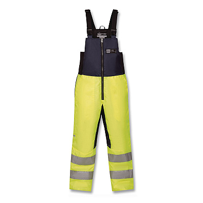 ergodyne N-Ferno 6479 Hi-Vis Freezer Bib Overalls, 5X-Large, Lime (41289)
