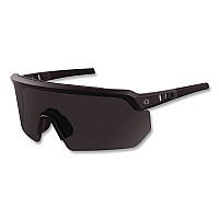ergodyne Skullerz AEGIR Color Enhancing Anti-Scratch and Enhanced Anti-Fog Safety Glasses, Matte Black Frame, High Contrast Smoke Lens (55221)