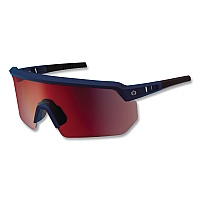 ergodyne Skullerz AEGIR Color Enhancing Safety Glasses with Mirrored Lenses, Matte Blue Nylon Frame, High Contrast Red Polycarb Lens (55210)