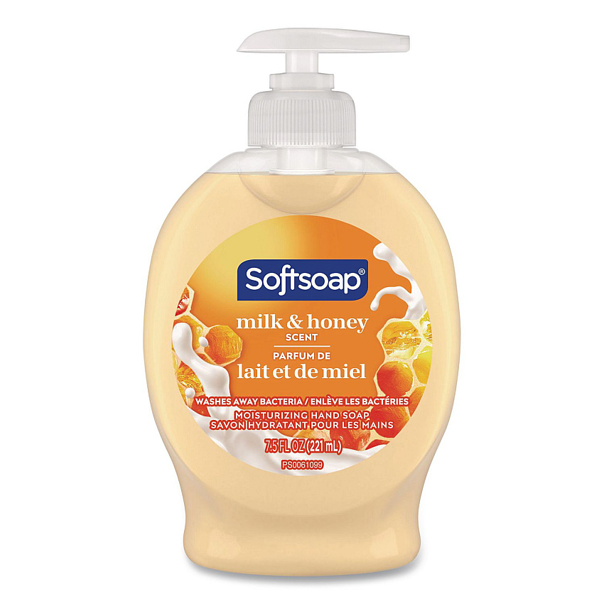 Softsoap Moisturizing Hand Soap, Milk and Honey Scent, 7.5 oz (US04965AEA)
