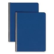 Smead Prong Fastener Pressboard Report Cover, Two-Piece Prong Fastener, 3" Capacity, 8.5 x 11, Dark Blue/Dark Blue, 25/Box (2750880)