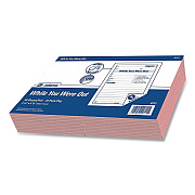 Adams While You Were Out Memo Pad, One-Part (No Copies), 4.25 x 5.5, 50 Forms/Pad, 24 Pads/Pack (9711)