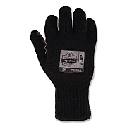 ergodyne ProFlex 7402 Thermal Knit Cooler Gloves, 10" Long, Small (7), Black (10612)