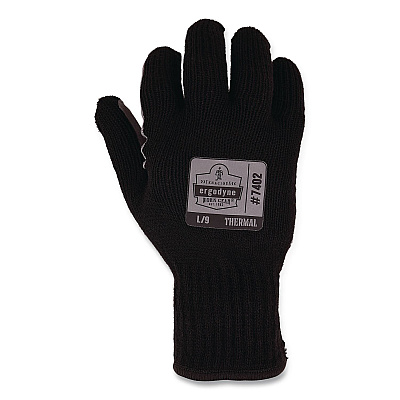 ergodyne ProFlex 7402 Thermal Knit Cooler Gloves, 12" Long, XX-Large (11), Black, Pair (10616)