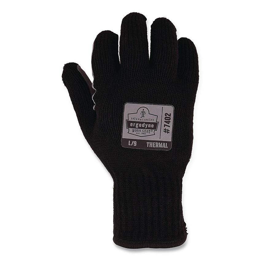 ergodyne ProFlex 7402 Thermal Knit Cooler Gloves, 12" Long, XX-Large (11), Black, Pair (10616)