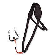 ergodyne Squids 3143 Barcode Scanner Sling Lanyard, 8.75" Long, Black (19254)