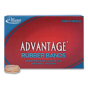 Alliance Rubber Rubber Rubber Advantage Multi-Purpose Rubber Band, Size #12, Natural Crepe, 1 lb Box, 2,500/Box (26125)