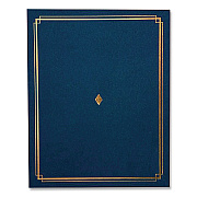 Gartner Studios Certificate Holders, 9.5 x 12, Blue/Gold, 6/Pack (35005)