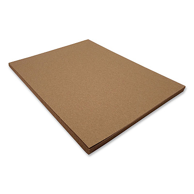 Pacon Riverside Construction Paper, 76 lb Text Weight, 9 x 12, Brown, 50/Pack (103605)