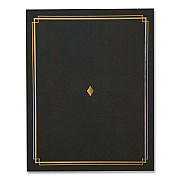 Gartner Studios Certificate Holders 9.5 x 12, Black/Gold, 6/Pack (35003)