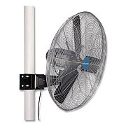 Global Industrial Oscillating Fan, Pole or Column Mount, 30", 6,780 CFM, 1/3 hp (293156)