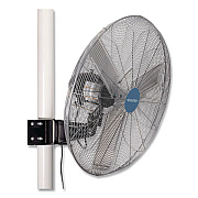 Global Industrial Deluxe Oscillating Fan, Pole or Column Mount, 30", 7,300 CFM, 1/2 hp (293158)
