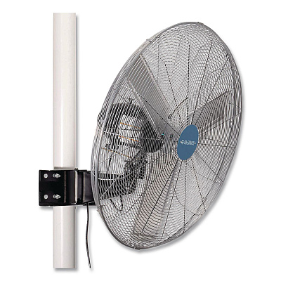 Global Industrial Deluxe Oscillating Fan, Pole or Column Mount, 30", 7,300 CFM, 1/2 hp (293158)