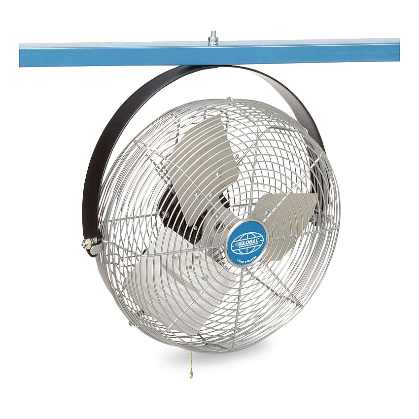 Global Industrial 12" Industrial Workstation Fan, 1,855 CFM, 15 hp (294492)