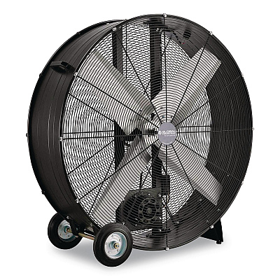 Global Industrial Portable Drum Blower Fan, 42", Black (600554)