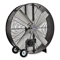 Global Industrial 48" Portable Drum Blower Fan, Black (600555)