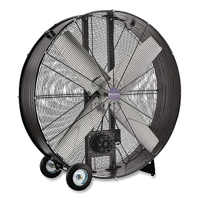 Global Industrial 48" Portable Drum Blower Fan, Black (600555)