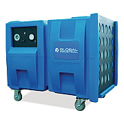 Global Industrial Commercial Air Scrubber and Negative Air Machine with HEPA Filter, 2 Speed, 1,000/2,000 CFM, 115 V (604216)